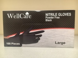 Wellcare Nitrile Gloves Powder Free 100/box