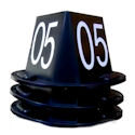 Magnetic Car Top Hats, Priced Each